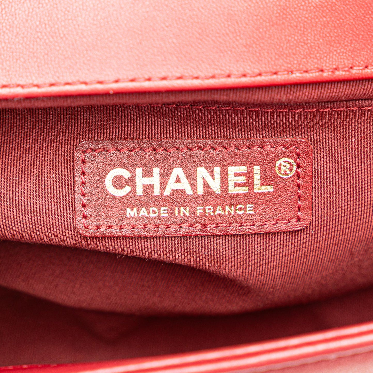 Chanel Old Medium Quilted Lambskin Boy Flap
