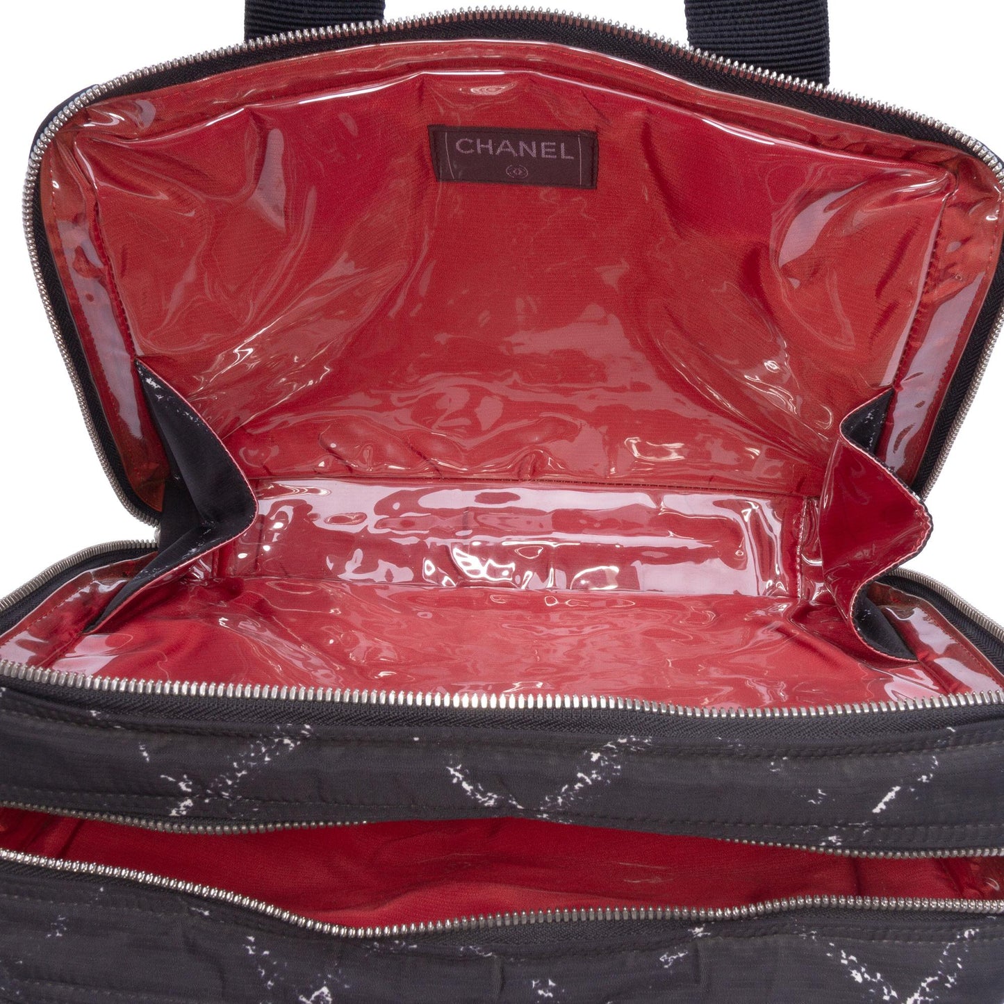 Chanel Old Travel Line Nylon Handbag