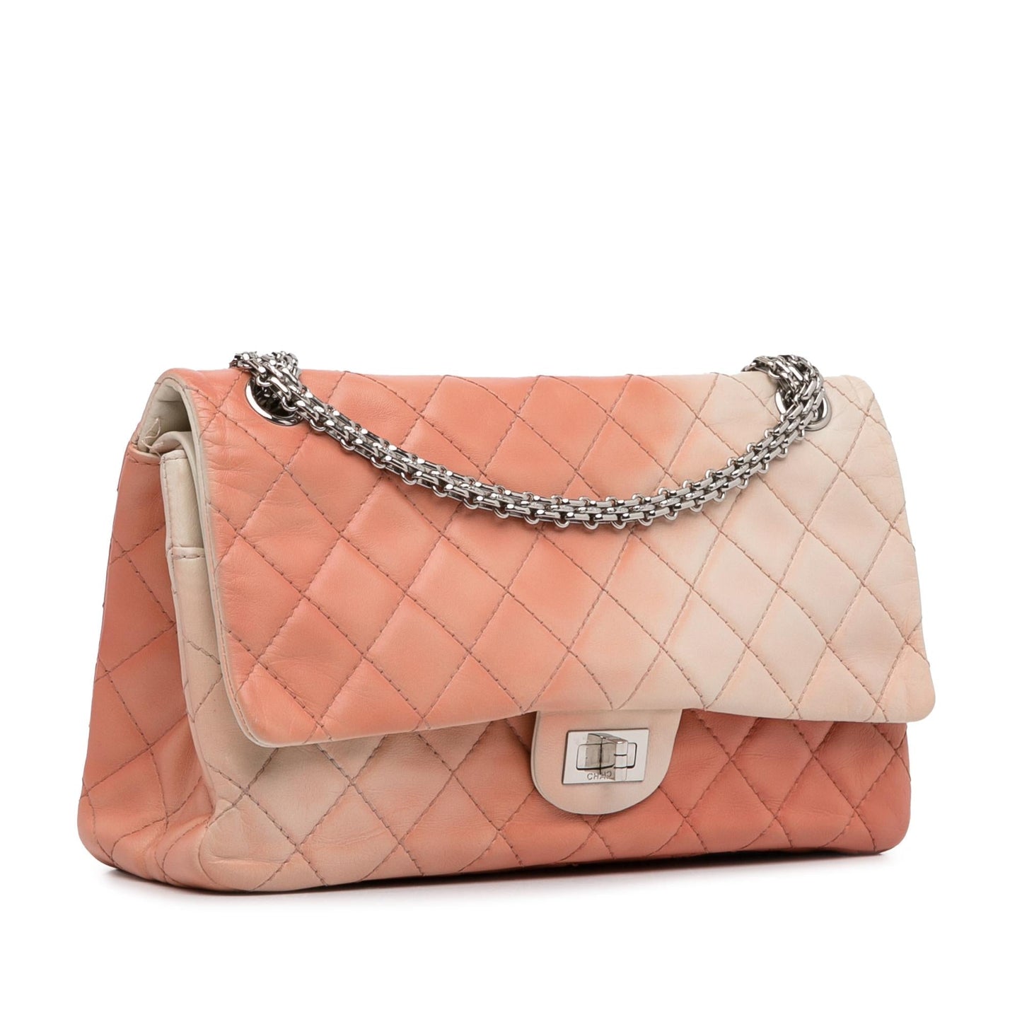 Chanel Ombre Reissue 225 Double Flap Shoulder Bag