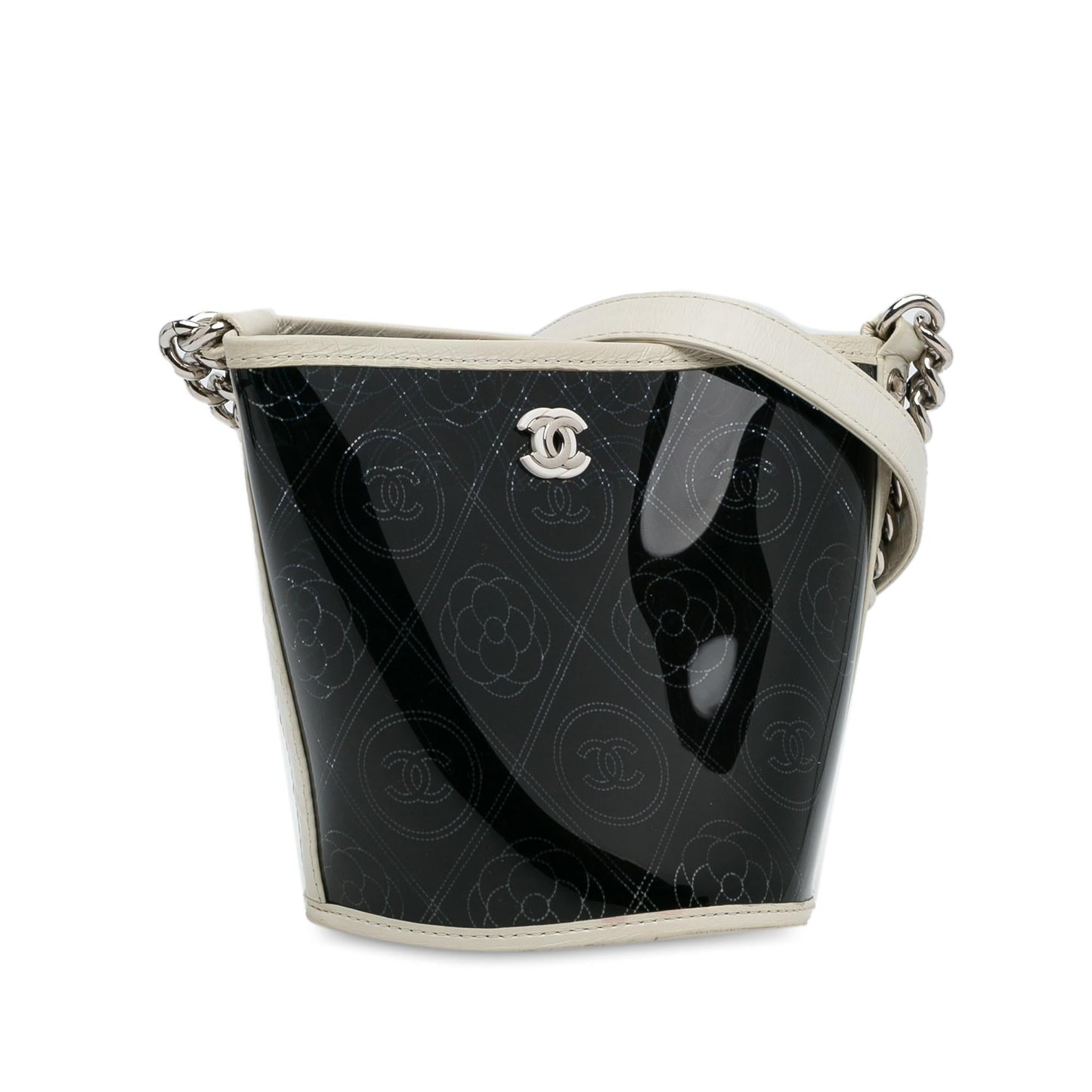 Chanel PVC Camellia Bucket (SHG-rYuQUK) Shoulder Bag