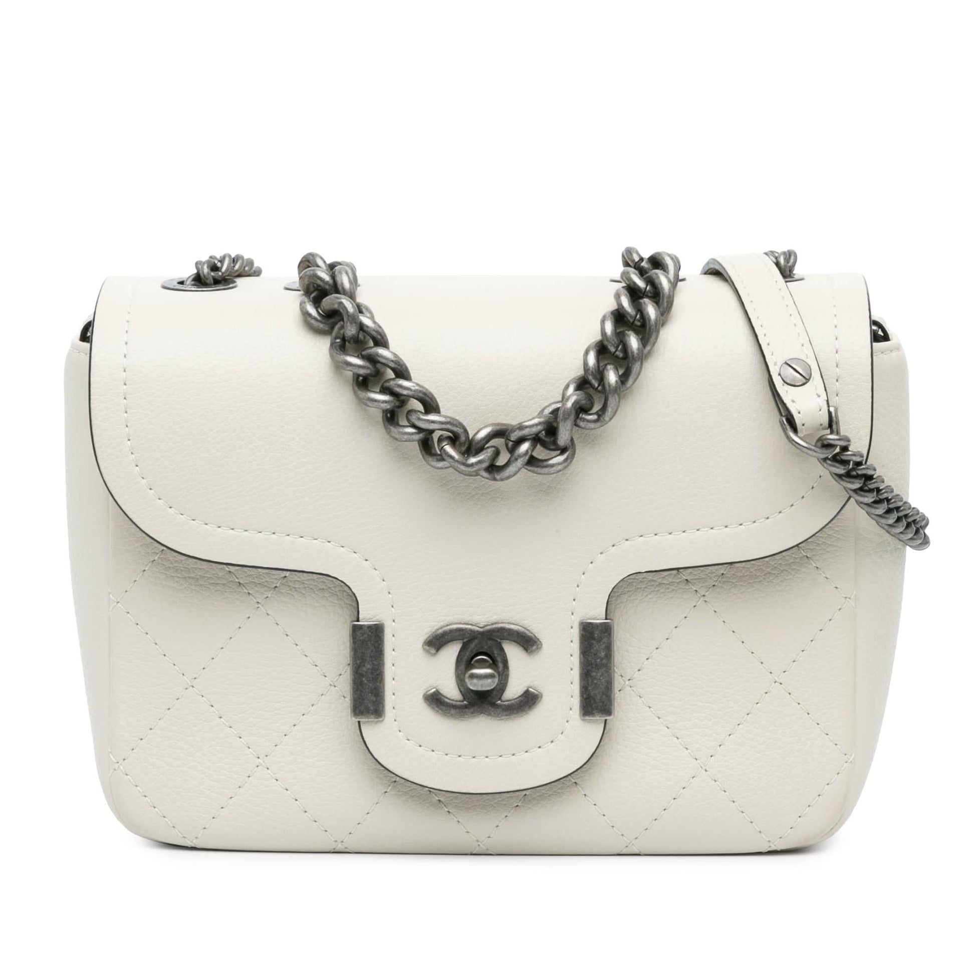 Chanel -Greece Calfskin Archi Chic Flap Shoulder Bag