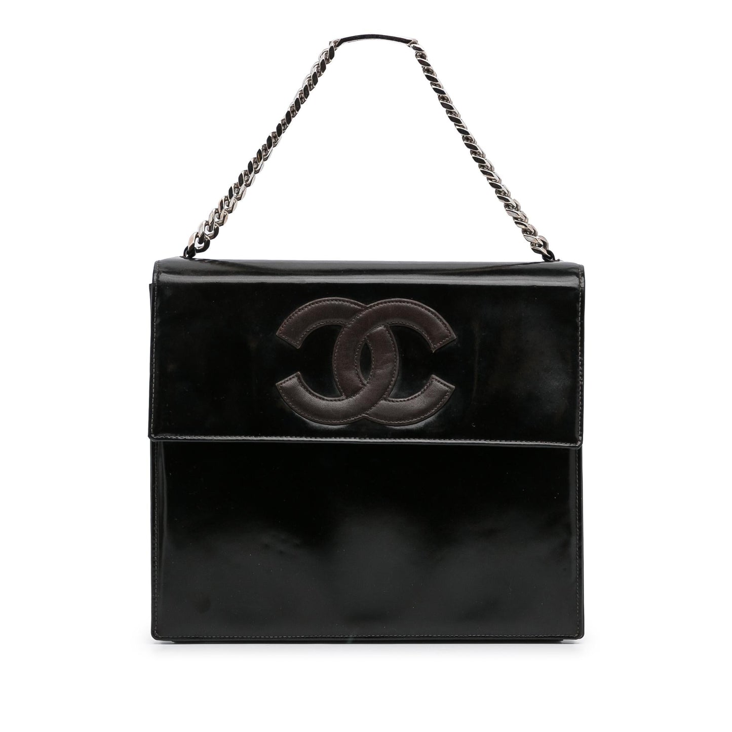 Chanel Patent Flap Handbag (SHG-YxQaRJ)