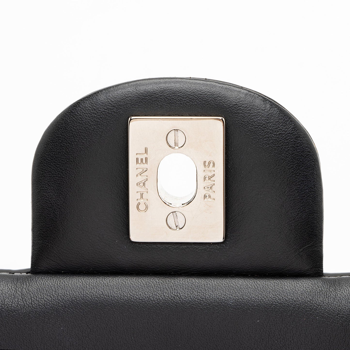 Chanel Patent Leather Classic Chain Flap Clutch