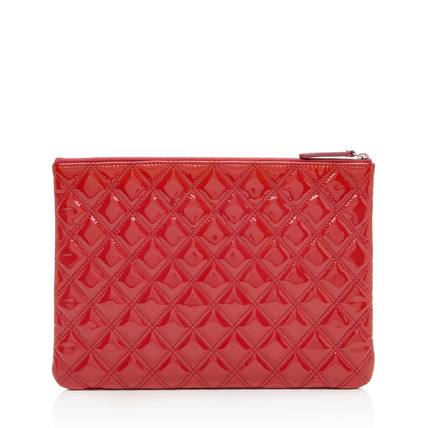 Chanel Patent Leather Medium O-Case (SHF-ZiSJ3V)