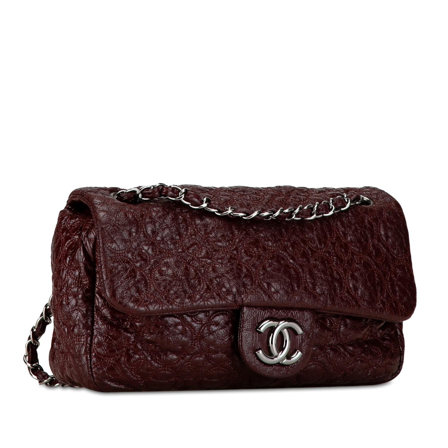 Chanel Patent Rock In Moscou Single Flap (SHG-eTxOIC) Shoulder Bag