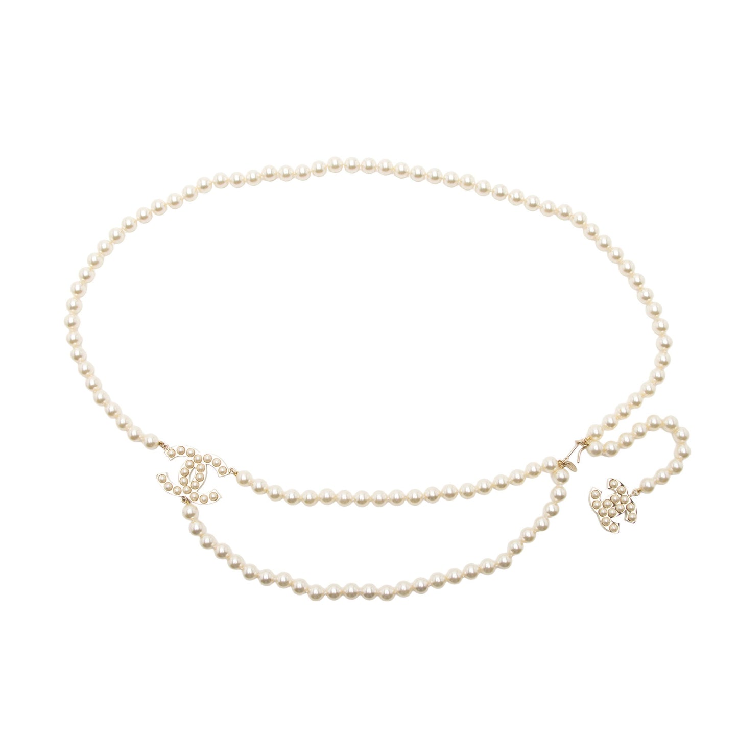 Chanel Pearl CC Chain Belt - Size 37 / 94 (SHF-CSdGHr) Handbag