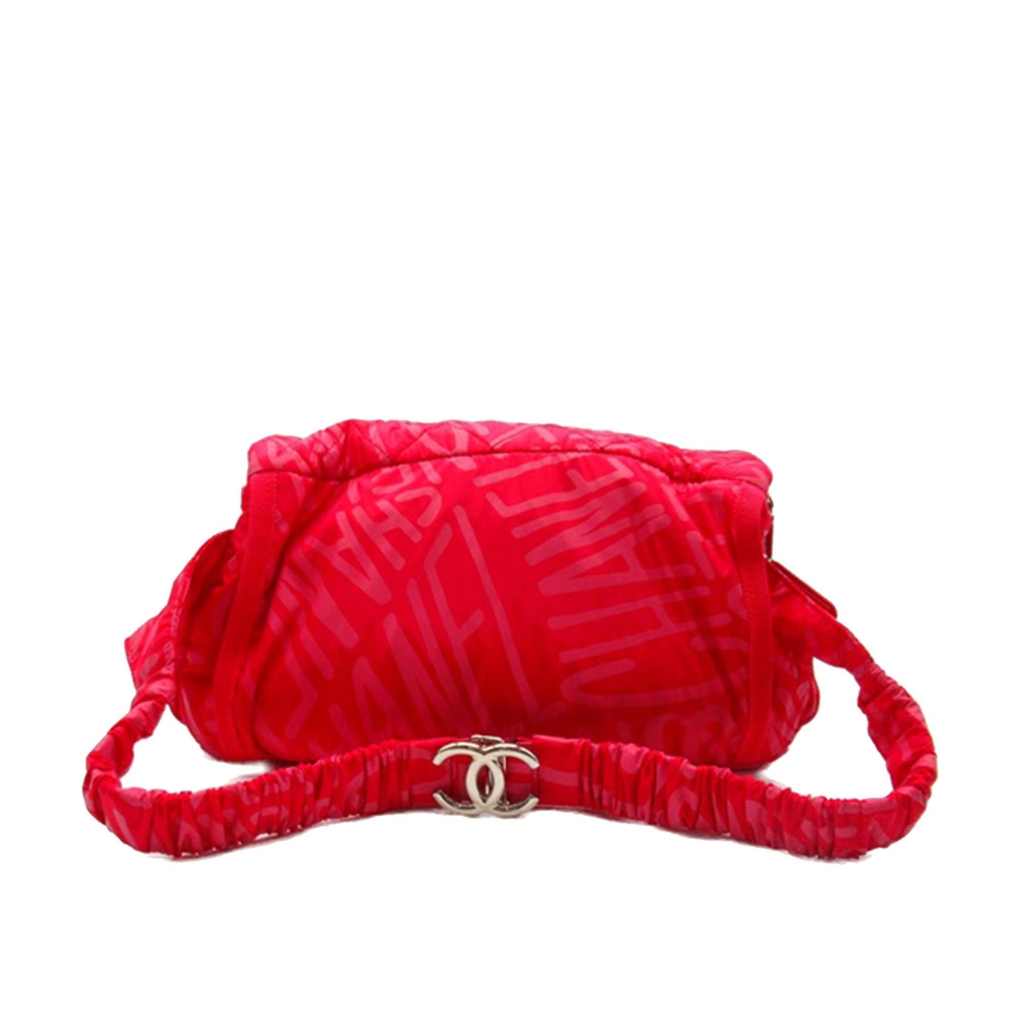 Chanel Printed Nylon Coco Neige Convertible Backpack (SHG-eS0Mxe)