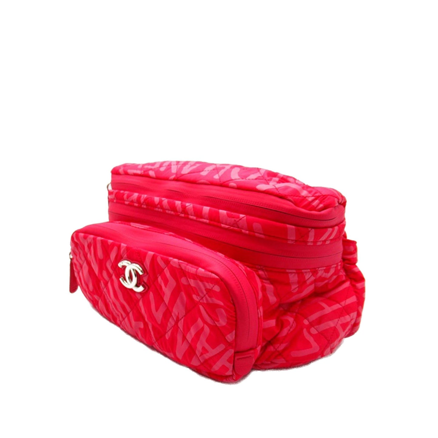 Chanel Printed Nylon Coco Neige Convertible Backpack (SHG-iSeoxZ)