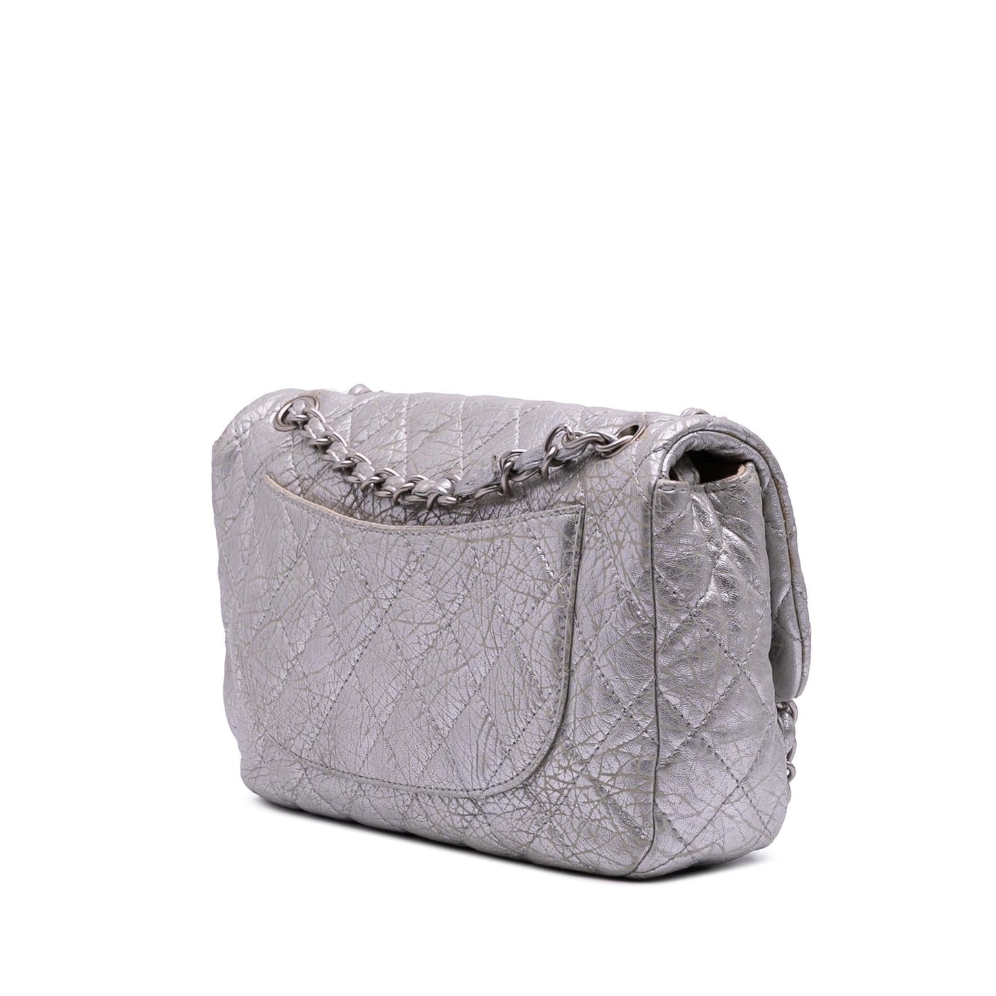 Chanel Quilted Aged Calfskin On The Rocks Flap