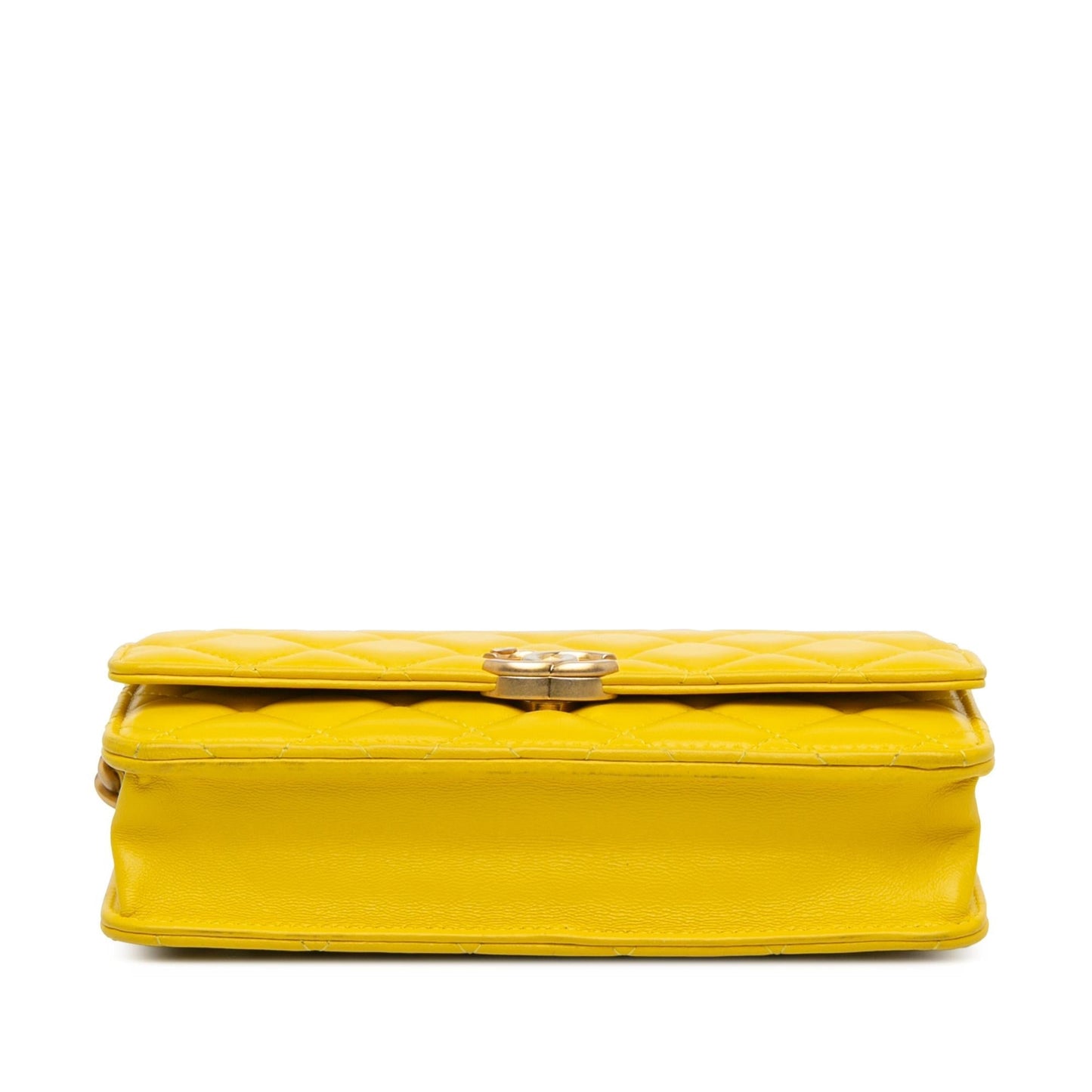 Chanel Quilted Lambskin Candy Chain Wallet on Chain Crossbody