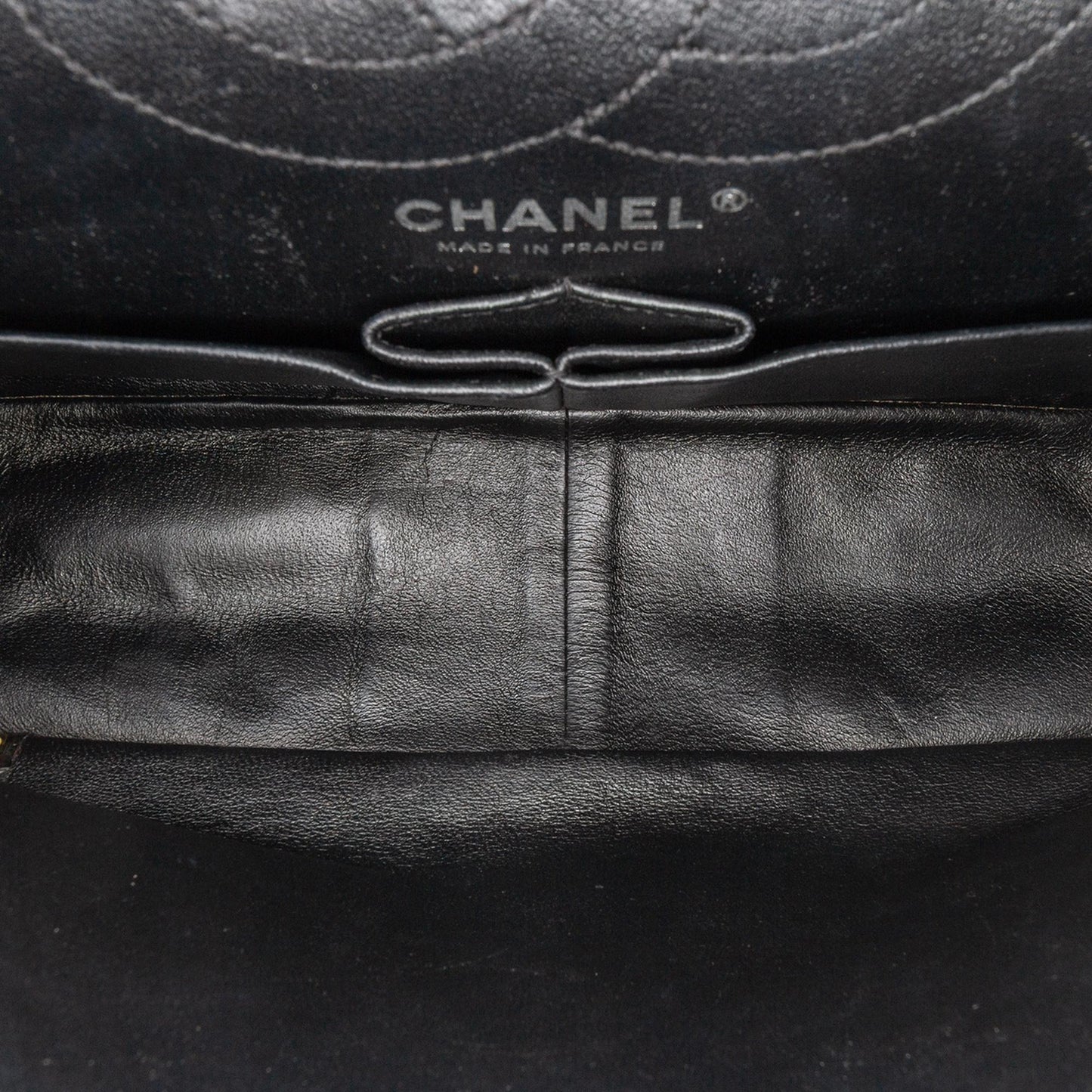 Chanel Quilted Patent Caviar 2.55 Reissue Flap 226 Shoulder Bag