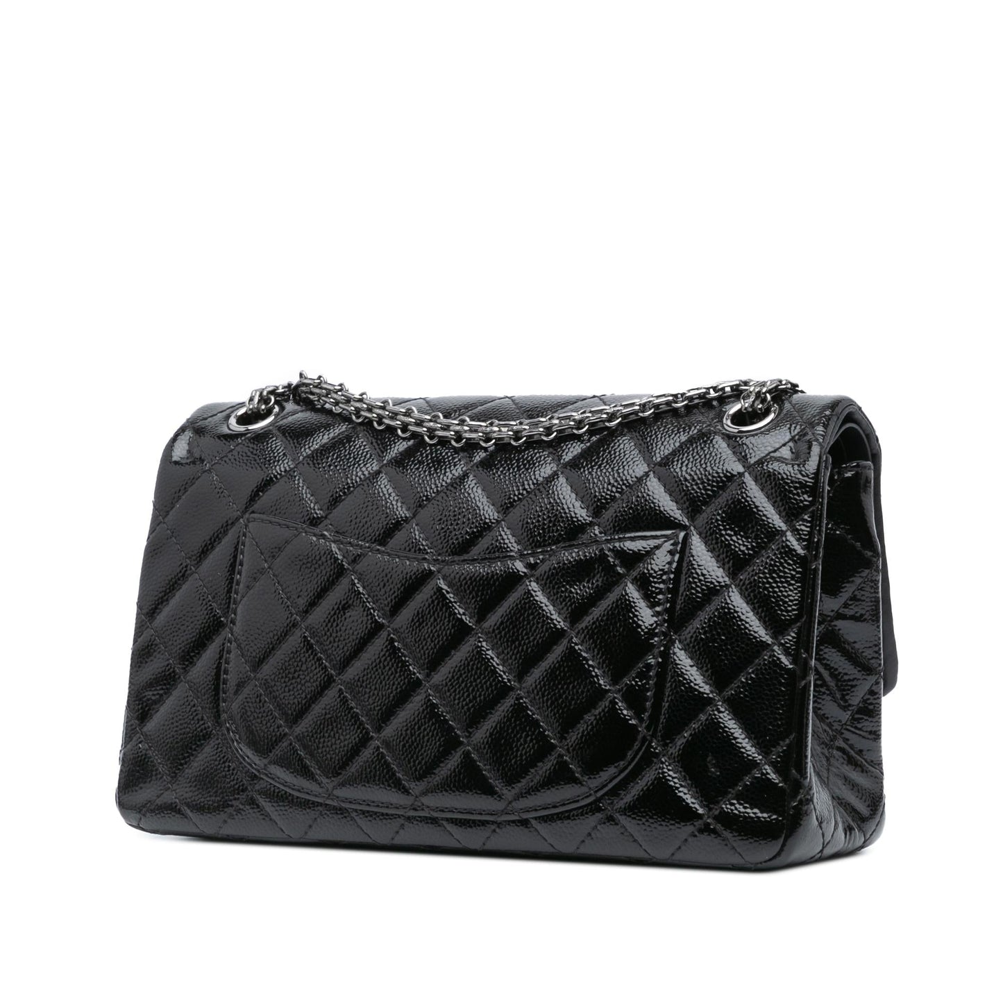 Chanel Quilted Patent Caviar 2.55 Reissue Flap 226 Shoulder Bag