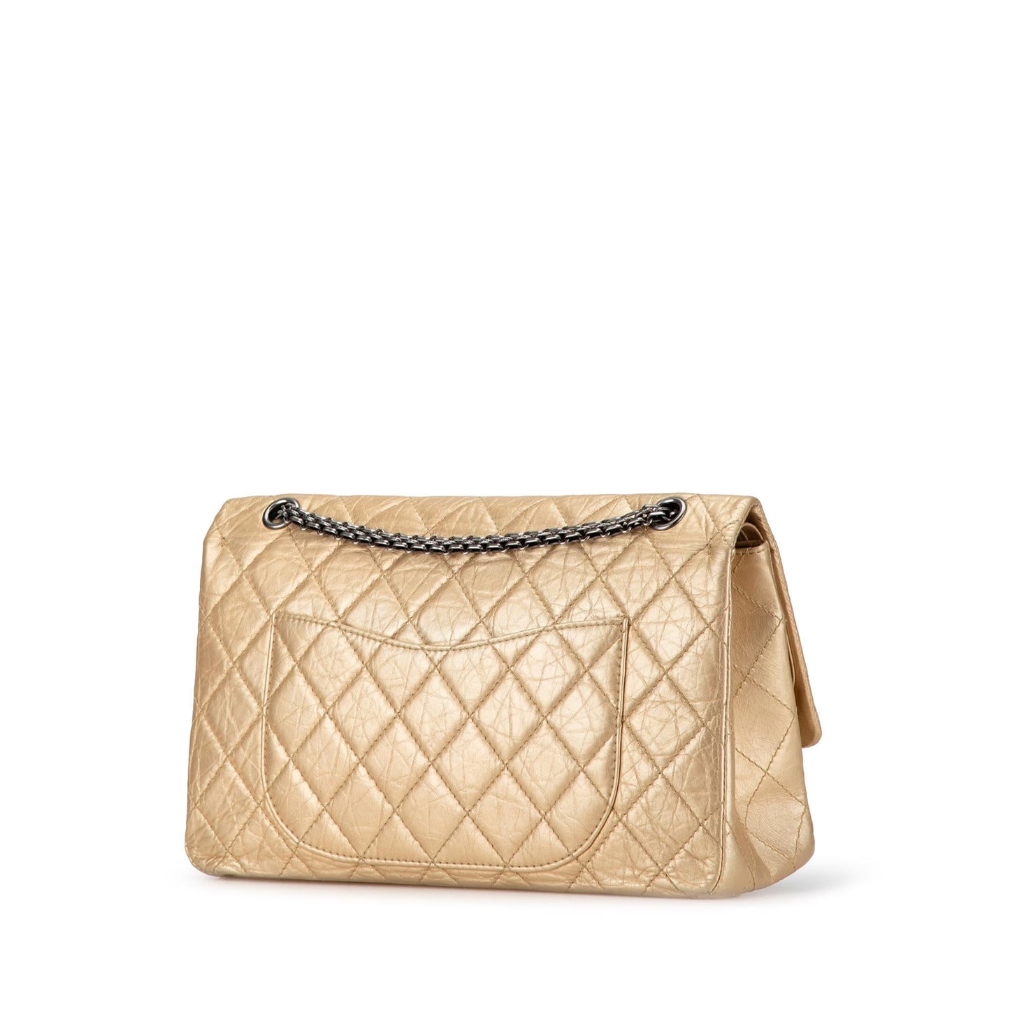 Chanel Reissue 2.55 Aged Calfskin Double Flap 227 Shoulder Bag