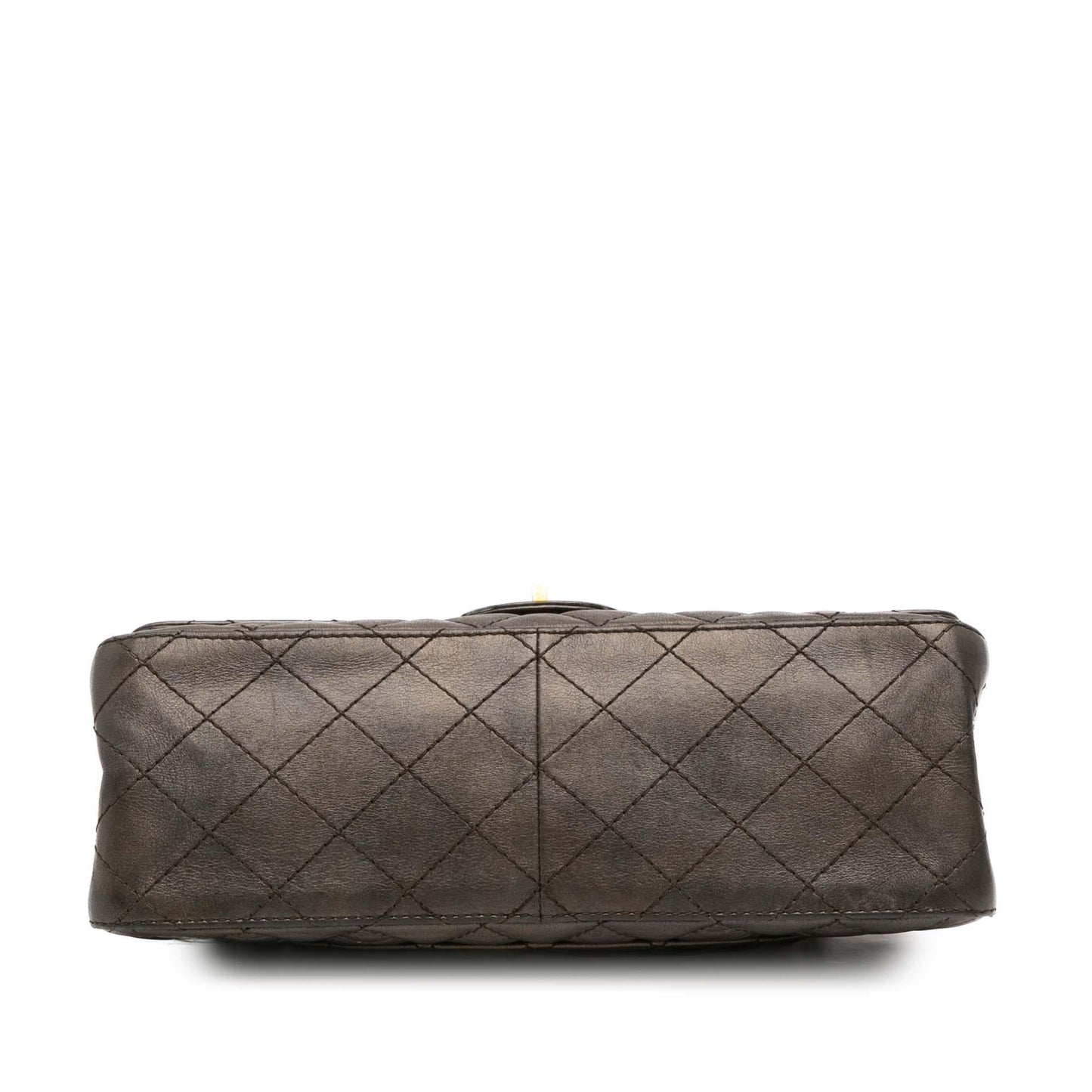 Chanel Reissue 2.55 Quilted Metallic Lambskin Double Flap 226