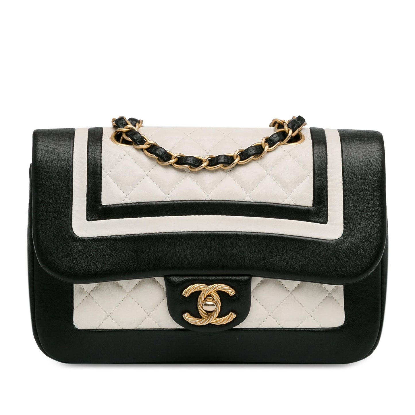 Chanel Small Bicolor Lambskin Cosmopolite Flap (SHG-yTuQ45) Shoulder Bag