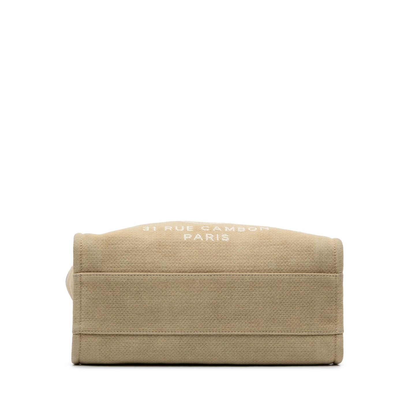 Chanel Small Canvas Deauville Tote (SHG-tFsBMz)