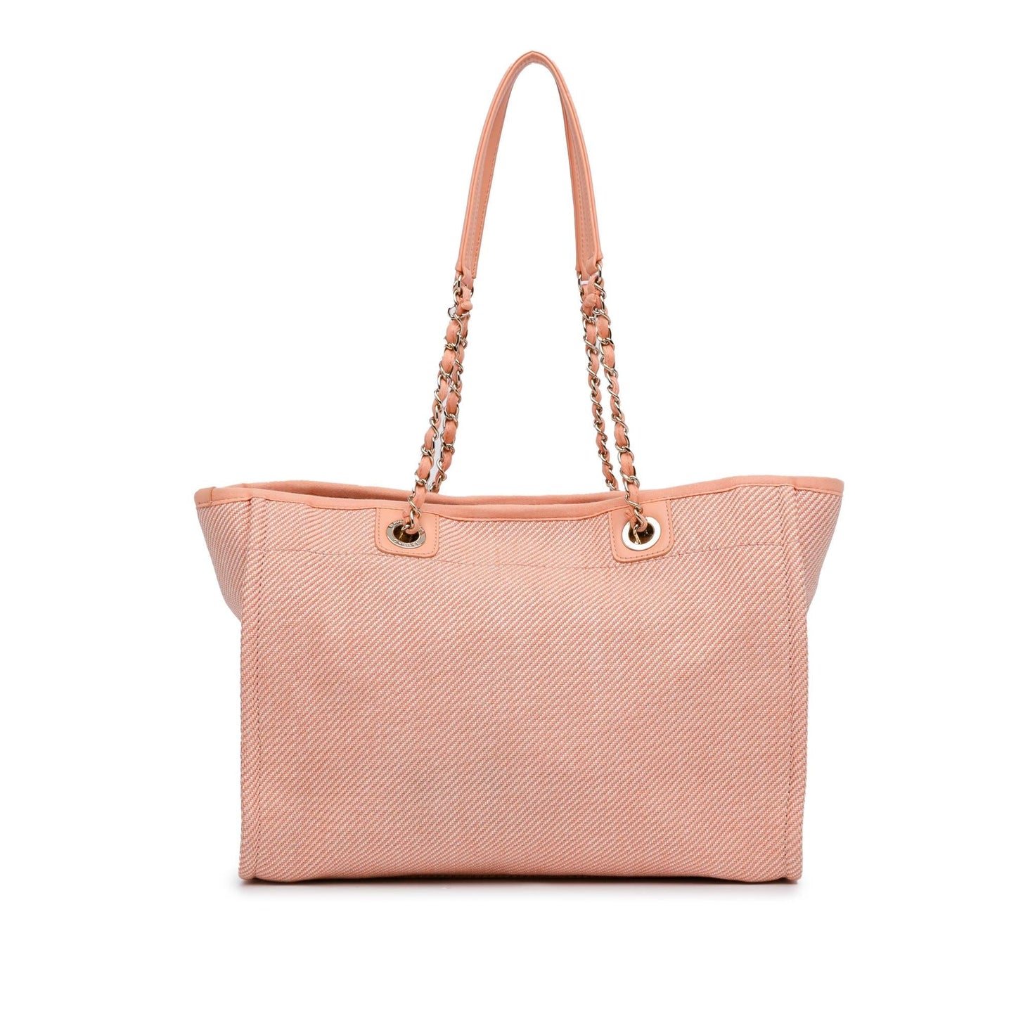 Chanel Small Canvas Deauville Tote (SHG-08huJ7)