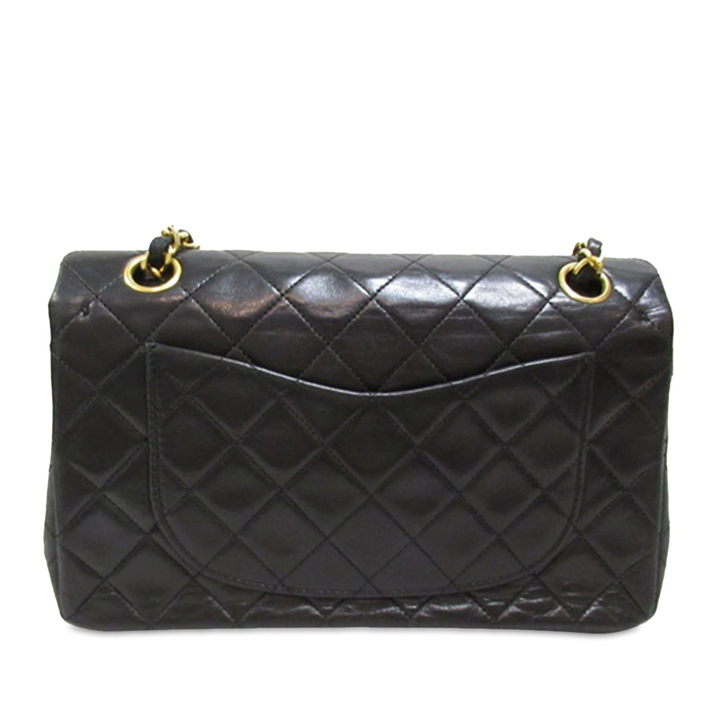 Chanel Small Classic Lambskin Double Flap (SHG-k39ucA) Shoulder Bag
