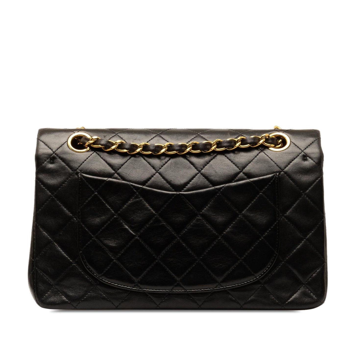 Chanel Small Classic Lambskin Double Flap (SHG-jUYNWc) Shoulder Bag