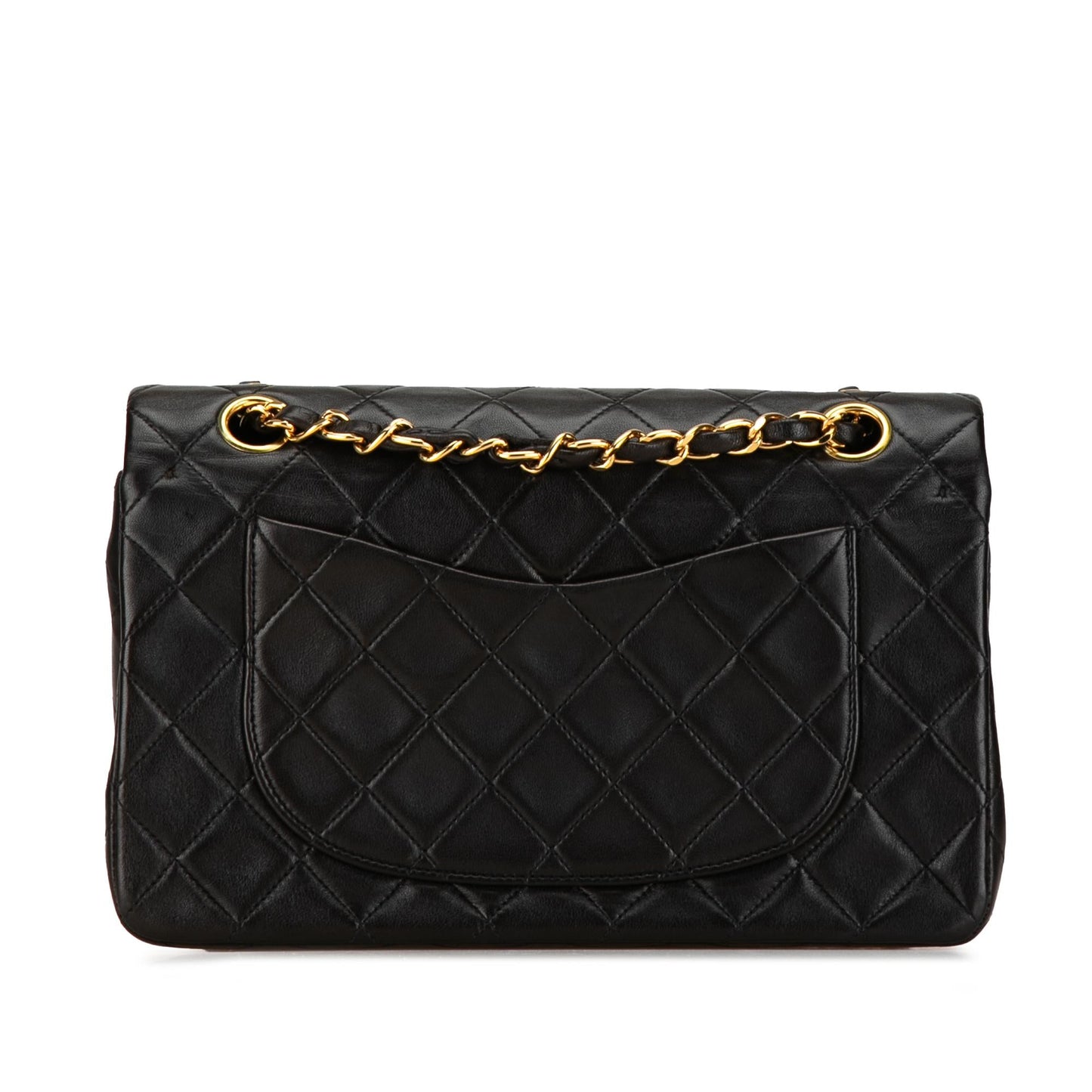 Chanel Small Classic Lambskin Double Flap (SHG-PD17B9) Shoulder Bag