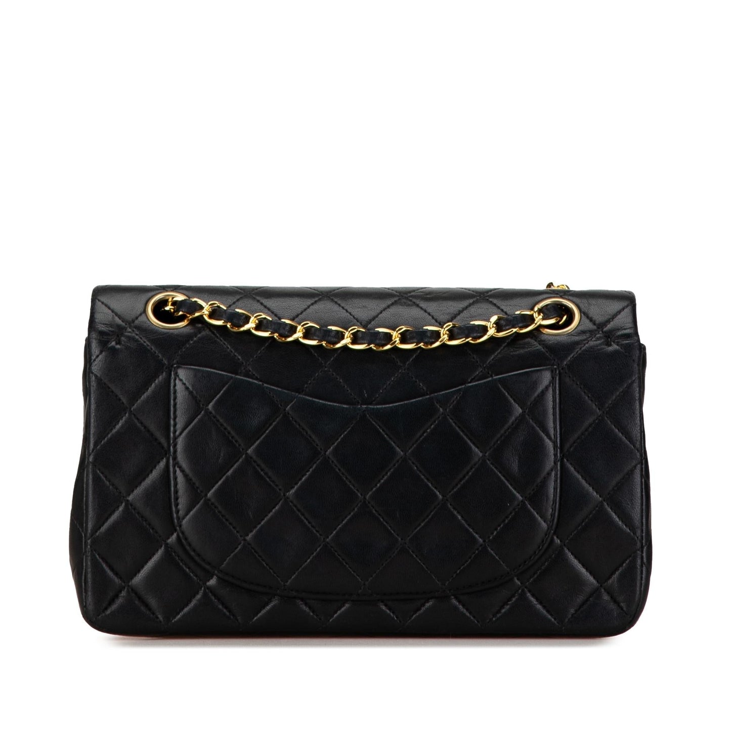 Chanel Small Classic Lambskin Double Flap (SHG-8UzqiL) Shoulder Bag