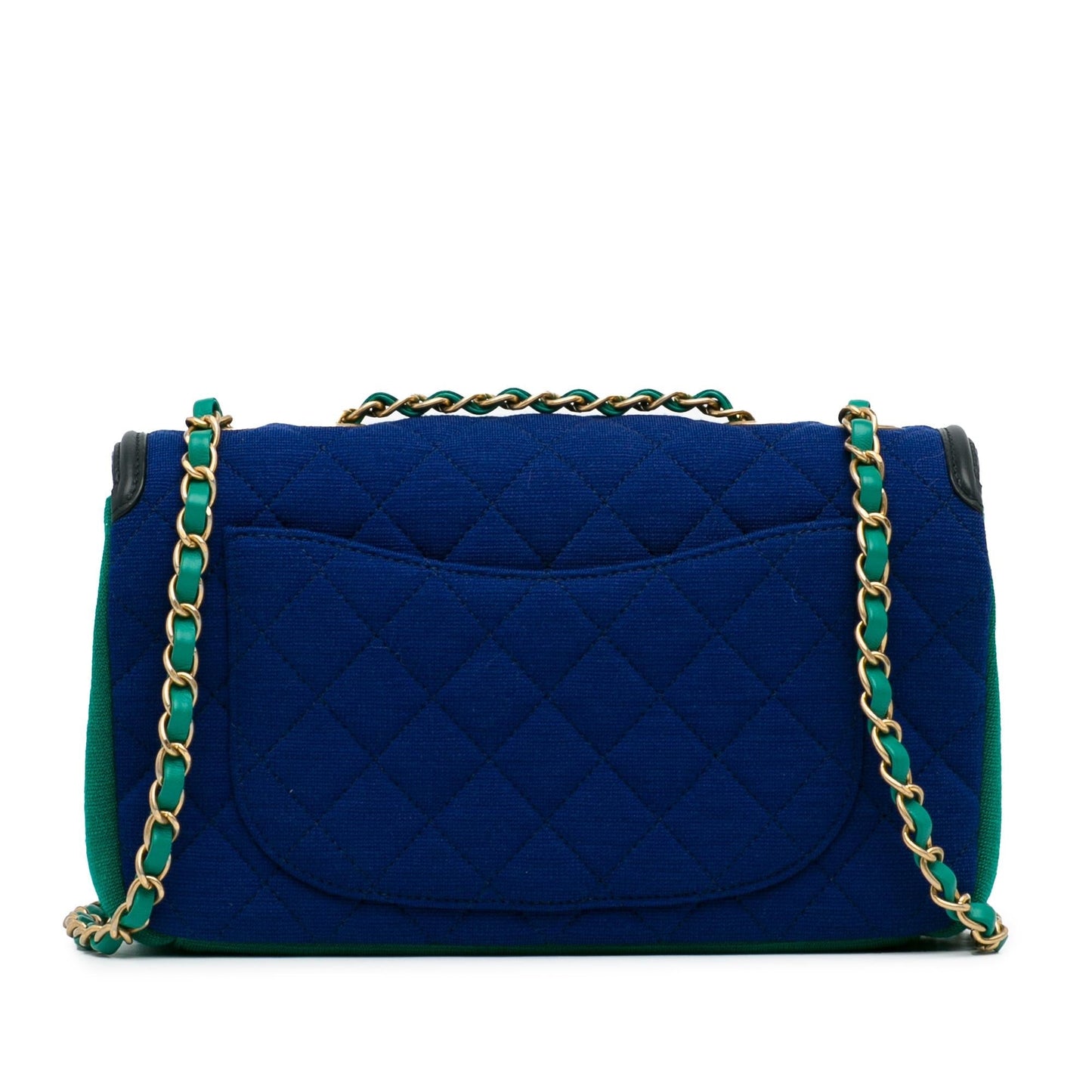 Chanel Small Jersey CC Filigree Flap (SHG-c5awaZ) Crossbody