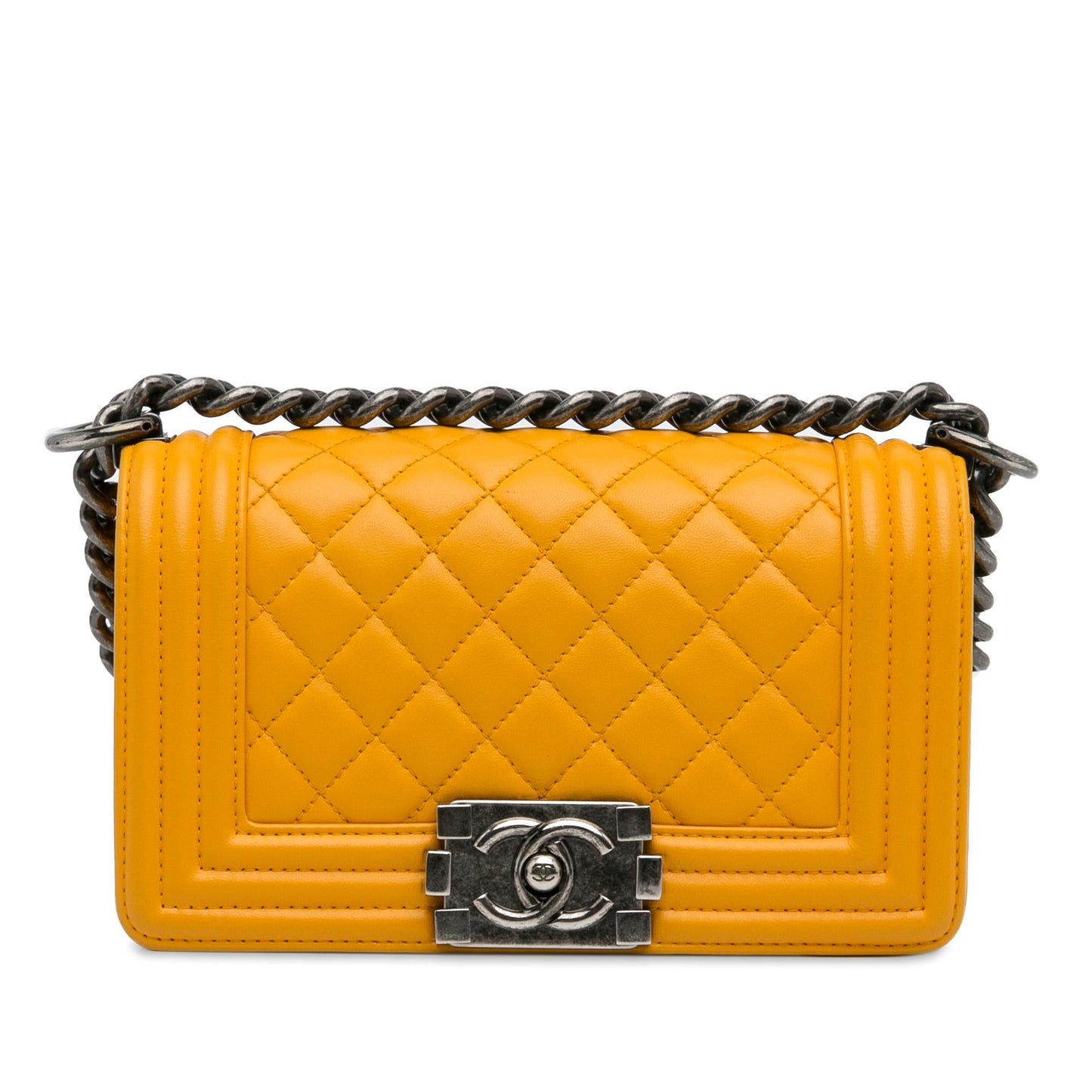Chanel Small Lambskin Boy Flap (SHG-TzClIp) Crossbody