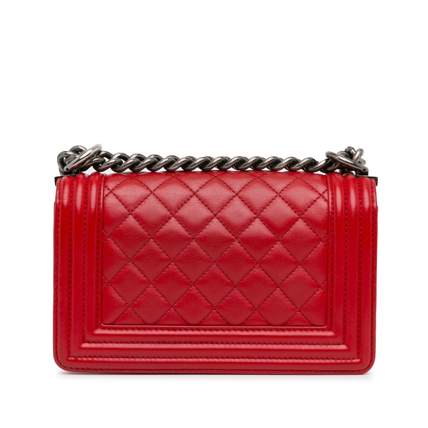 Chanel Small Lambskin Boy Flap (SHG-ARfIAX) Crossbody