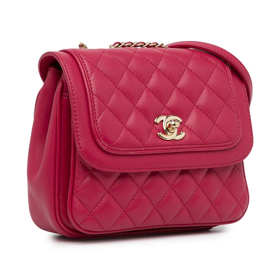 Chanel Small Lambskin Lovely Day Flap Crossbody