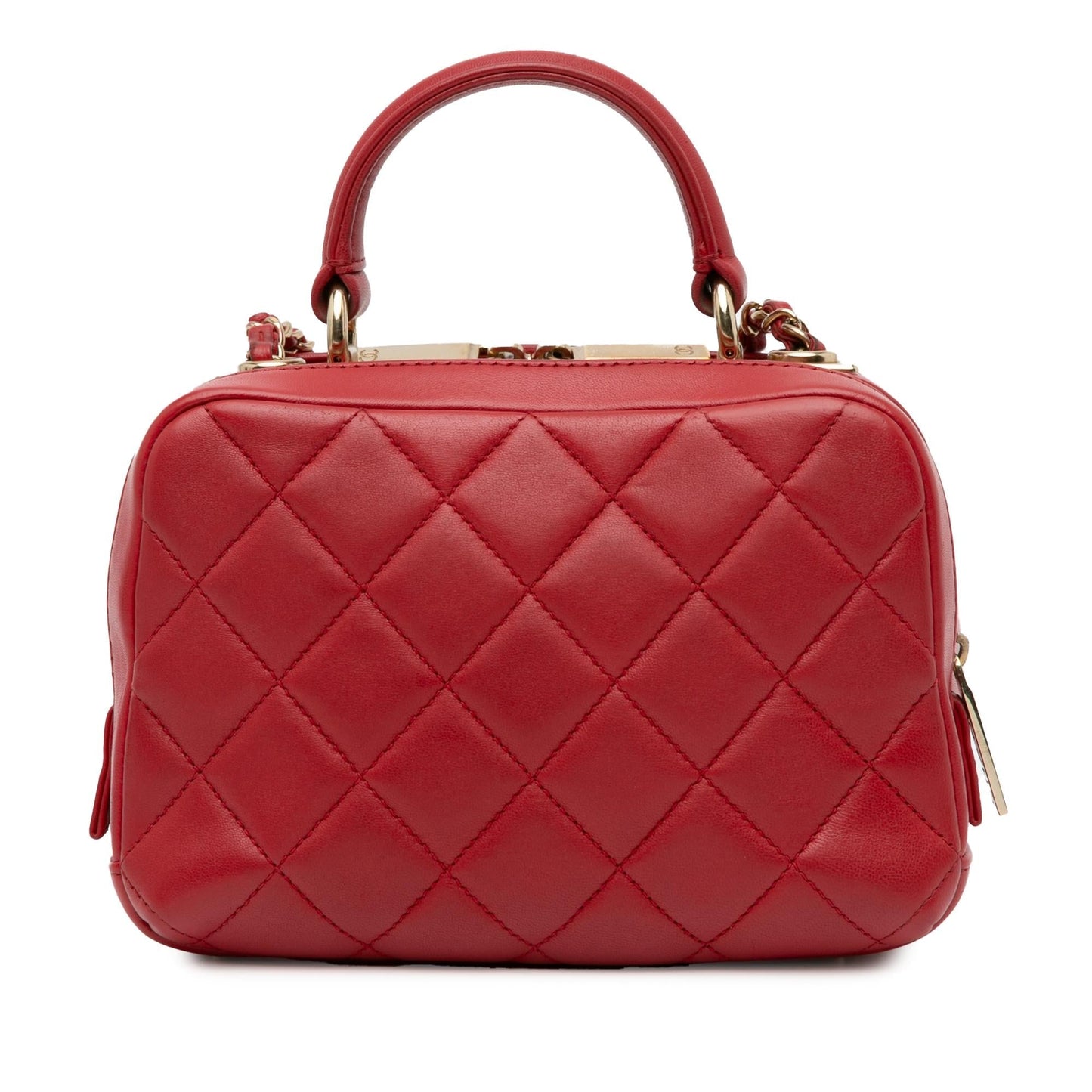Chanel Small Lambskin Trendy CC Bowling (SHG-lOYrMx)
