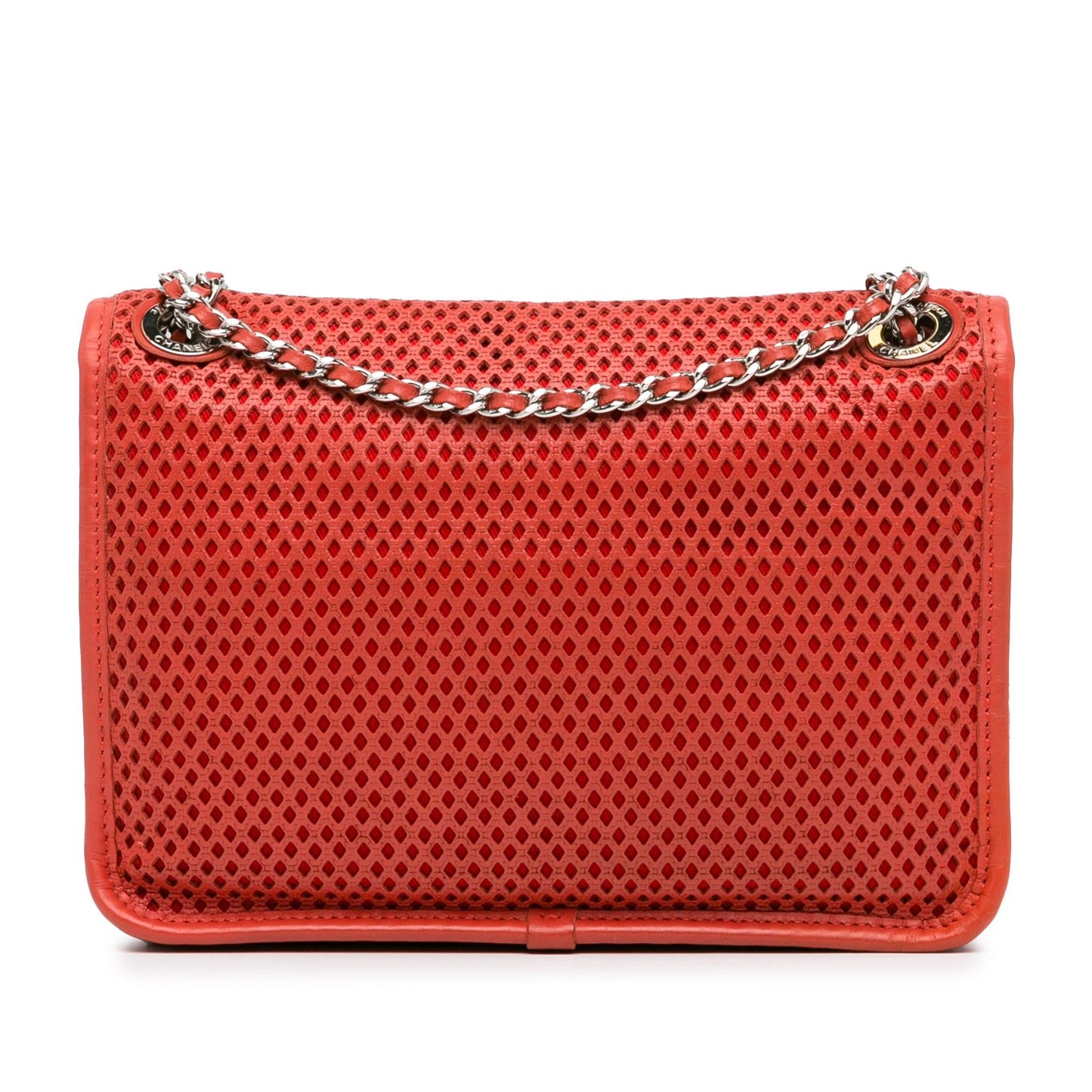 Chanel Small Perforated Calfskin Up In The Air Flap (SHG-iEf845) Shoulder Bag