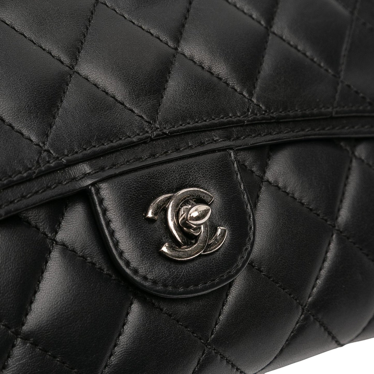 Chanel Small Quilted Lambskin Citizen Zip Flap