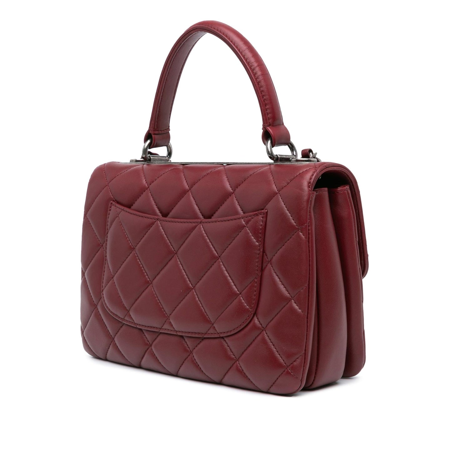Chanel Small Quilted Lambskin Trendy CC Flap (SHG-q7W76g) Shoulder Bag