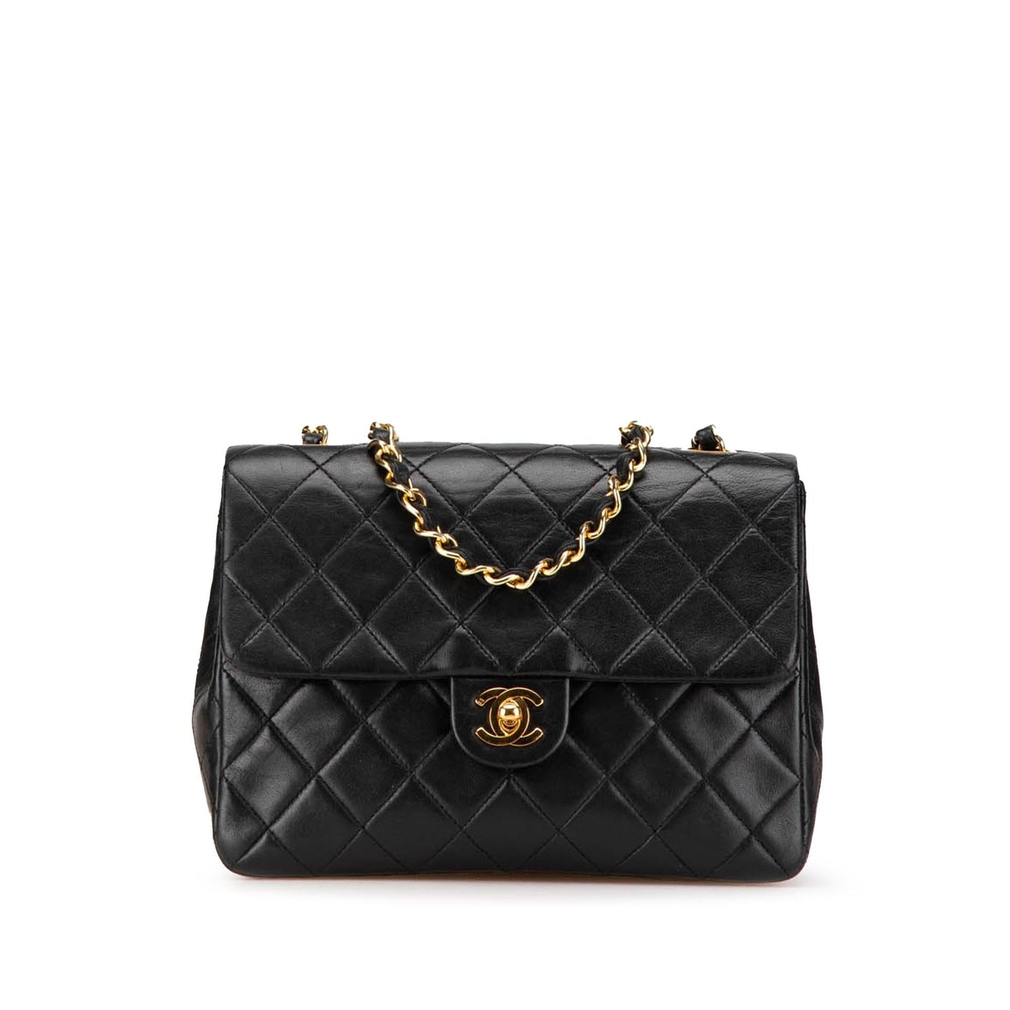 Chanel Small Square Quilted Lambskin Flap