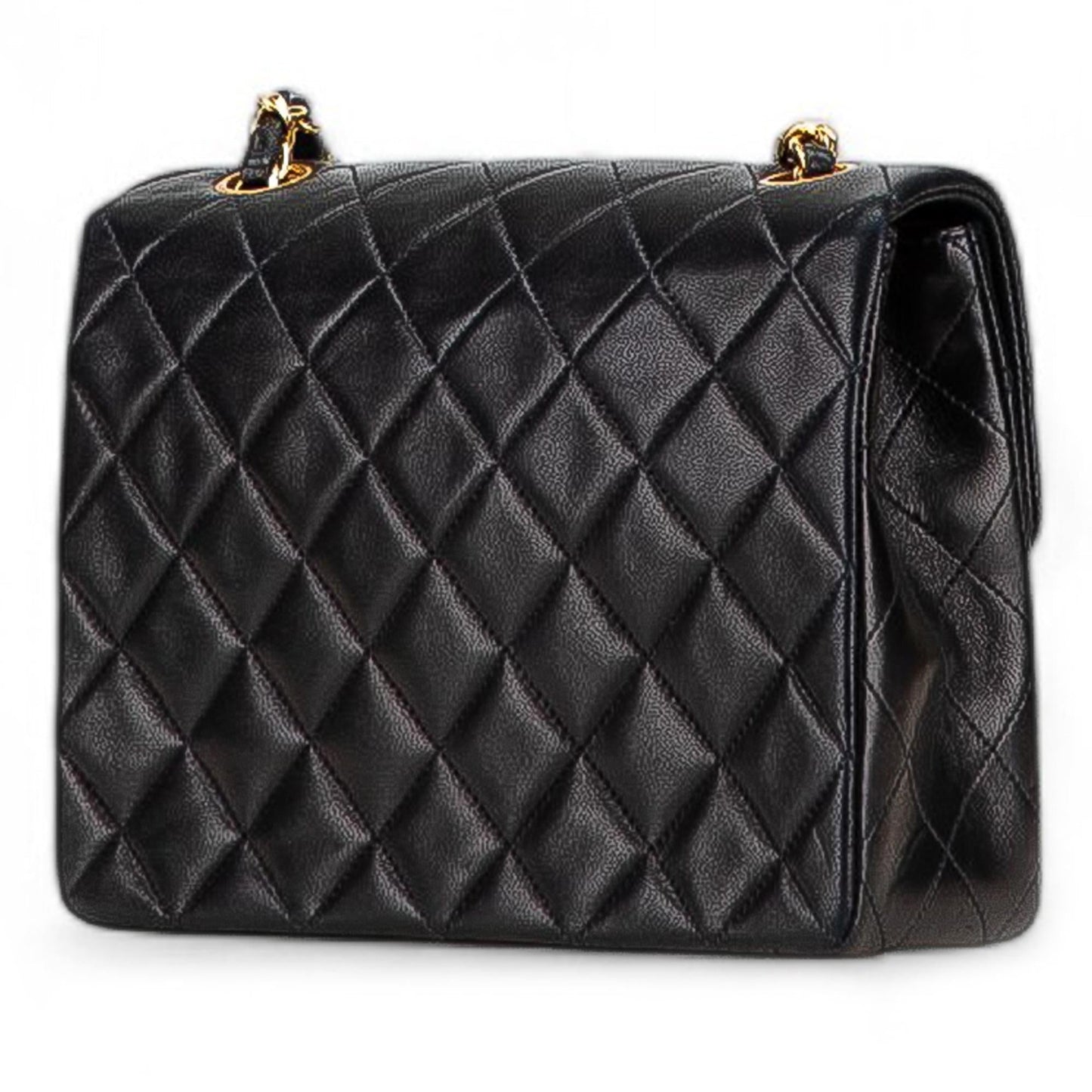 Chanel Square Quilted Lambskin Single Flap