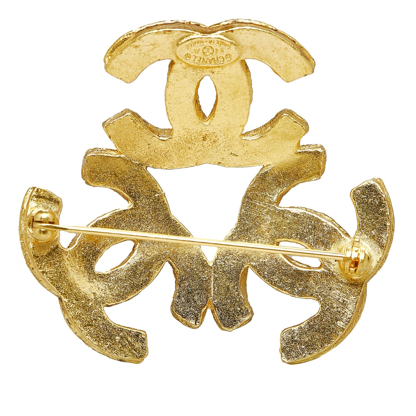 Chanel Triple CC Brooch (SHG-ZLQKh1)