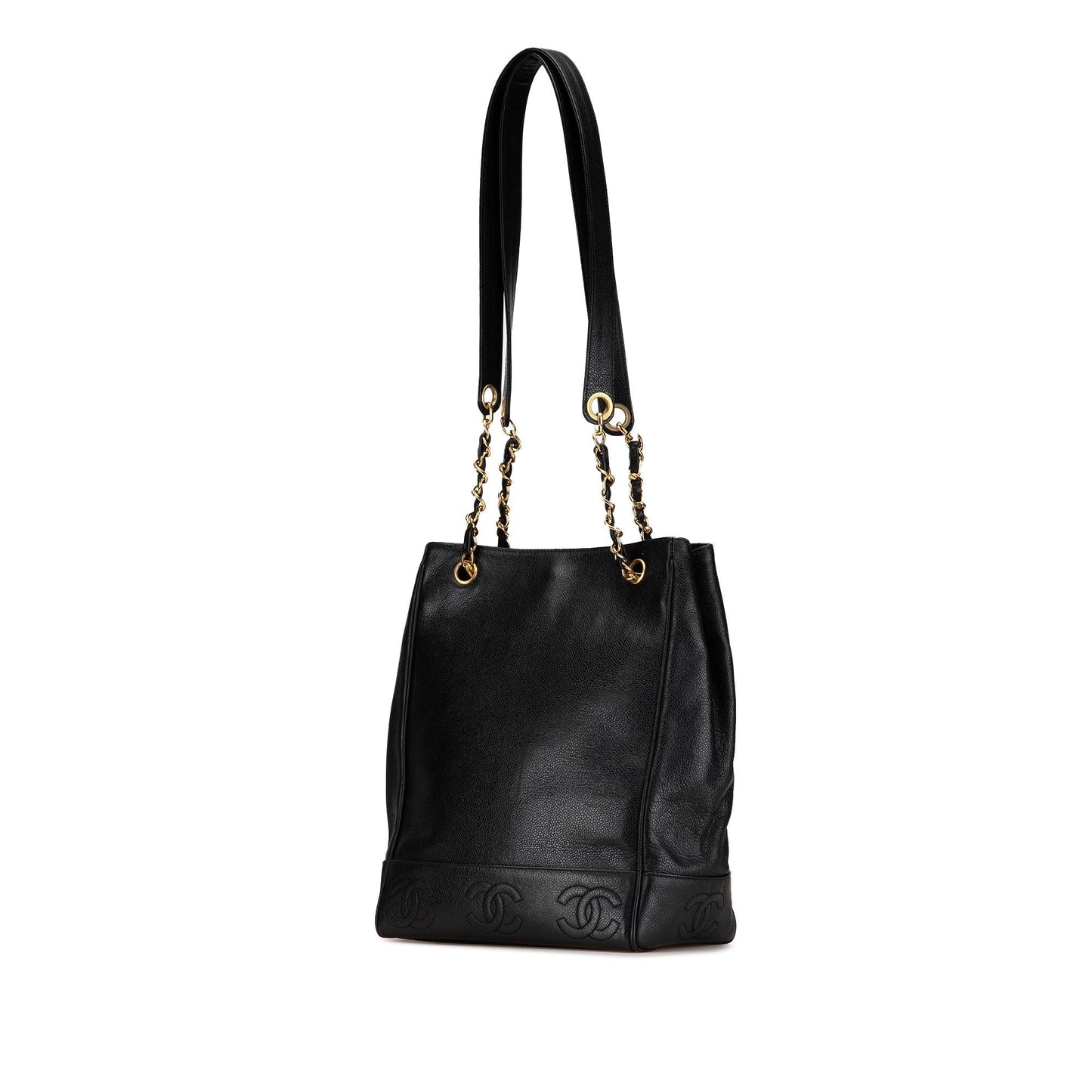 Chanel Triple CC Caviar Tote (SHG-raWzl2)