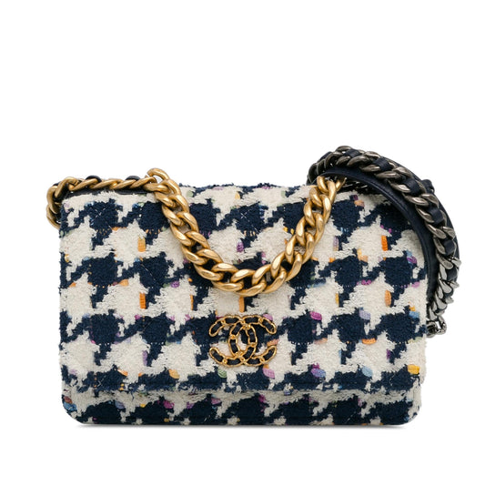 Chanel Tweed 19 Wallet On Chain (SHG-8IhucE) Crossbody