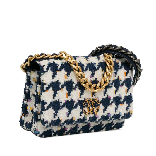 Chanel Tweed 19 Wallet On Chain Crossbody