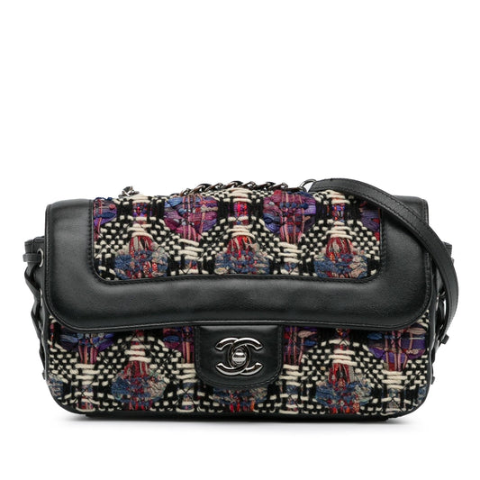 Chanel Tweed Coco Corset Flap (SHG-aHwuBO) Crossbody