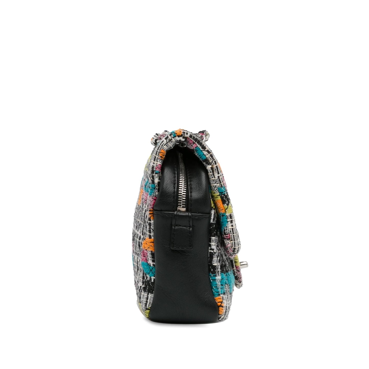 Chanel Tweed Easy Fantasy Flap (SHG-BwnABY) Shoulder Bag