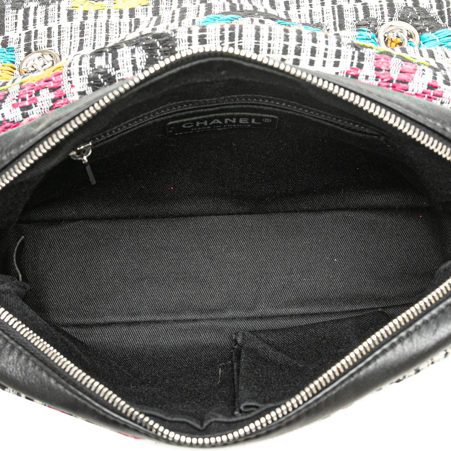 Chanel Tweed Easy Fantasy Flap Shoulder Bag