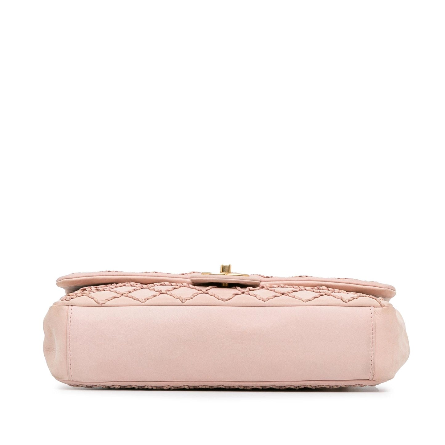 Chanel Twist Quilted Heart Flap (SHG-uZx9EN) Crossbody