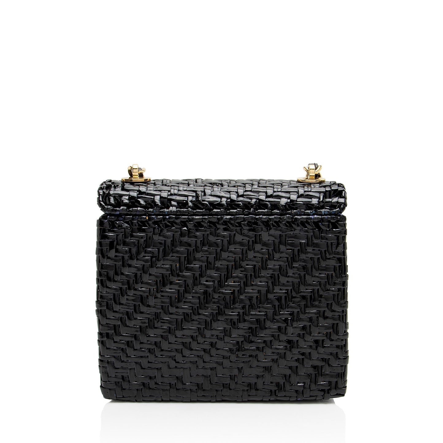 Chanel Vintage Rattan Wicker Flap Bag