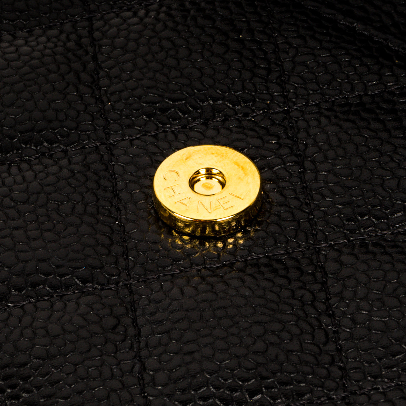 Chanel Wallet on Chain - Caviar