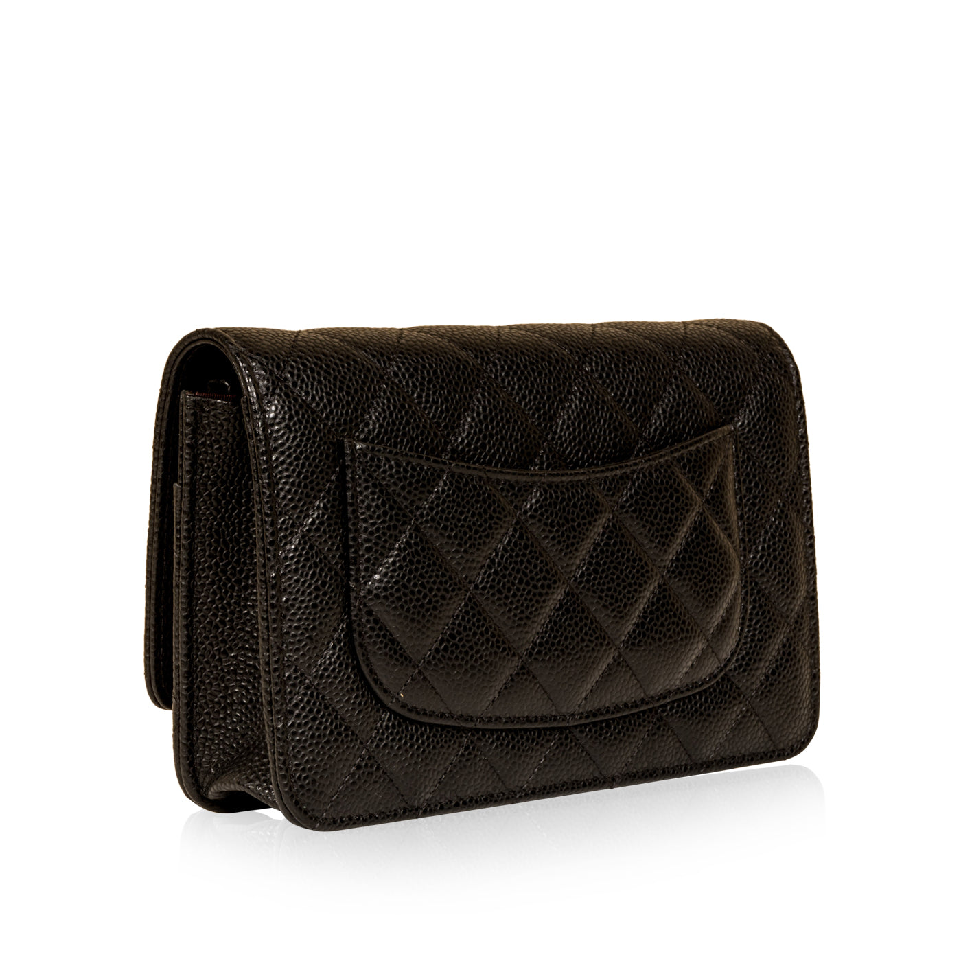 Chanel Wallet on Chain - Caviar