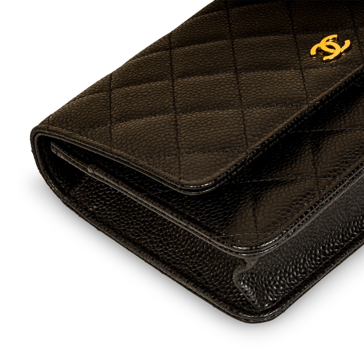Chanel Wallet on Chain - Caviar