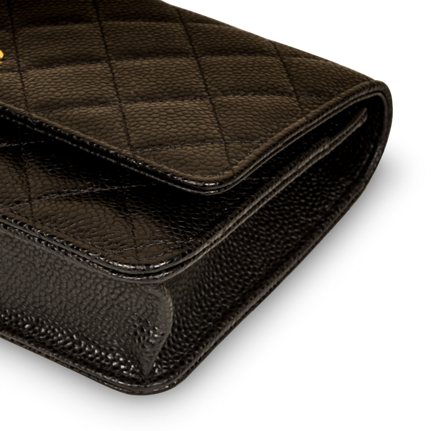 Chanel Wallet on Chain - Caviar