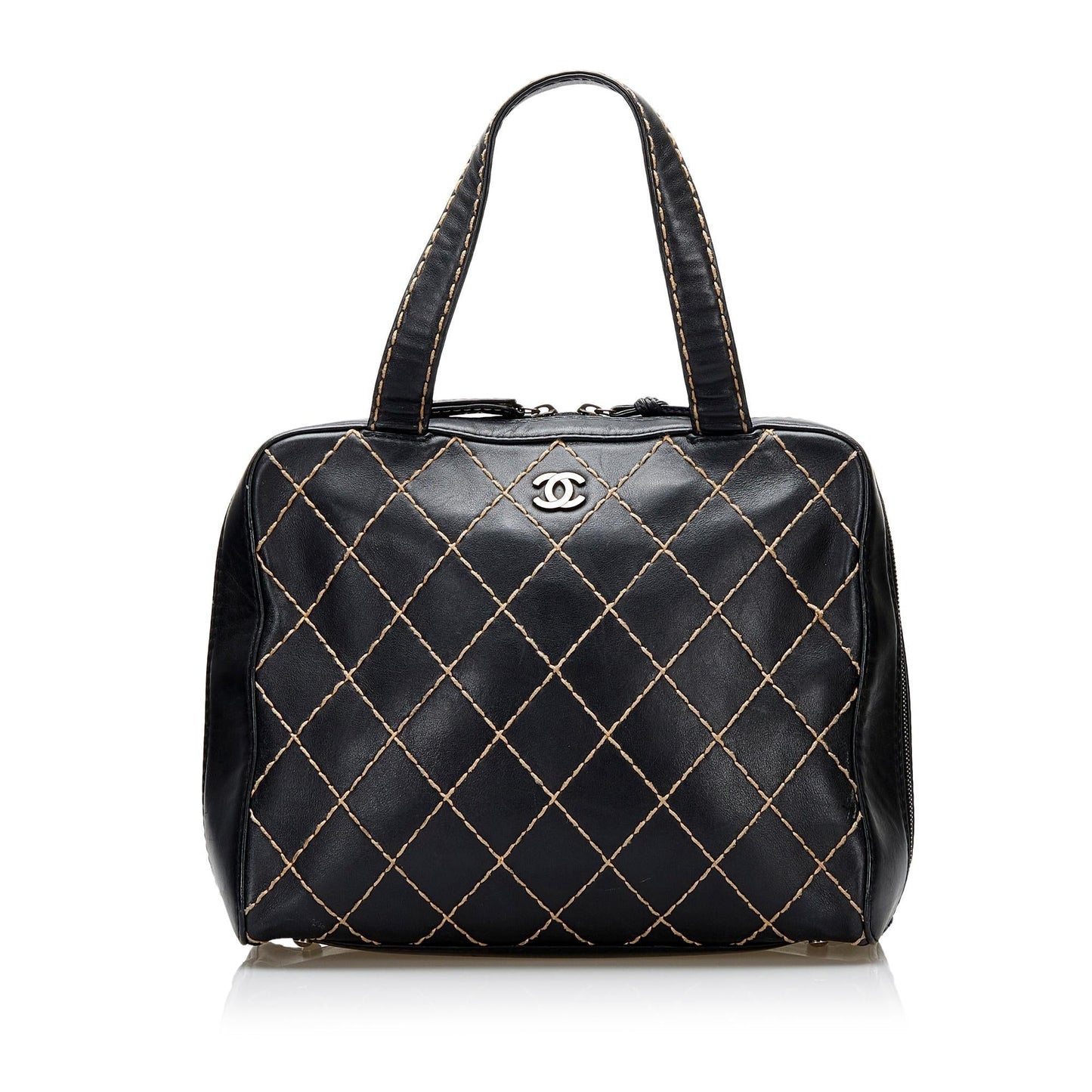 Chanel Wild Stitch Leather Handbag (SHG-N5J5VD)