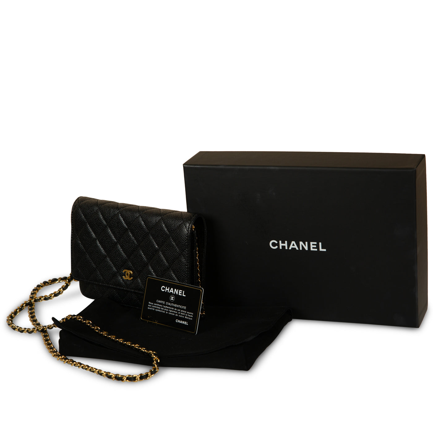 Chanel WOC - Caviar